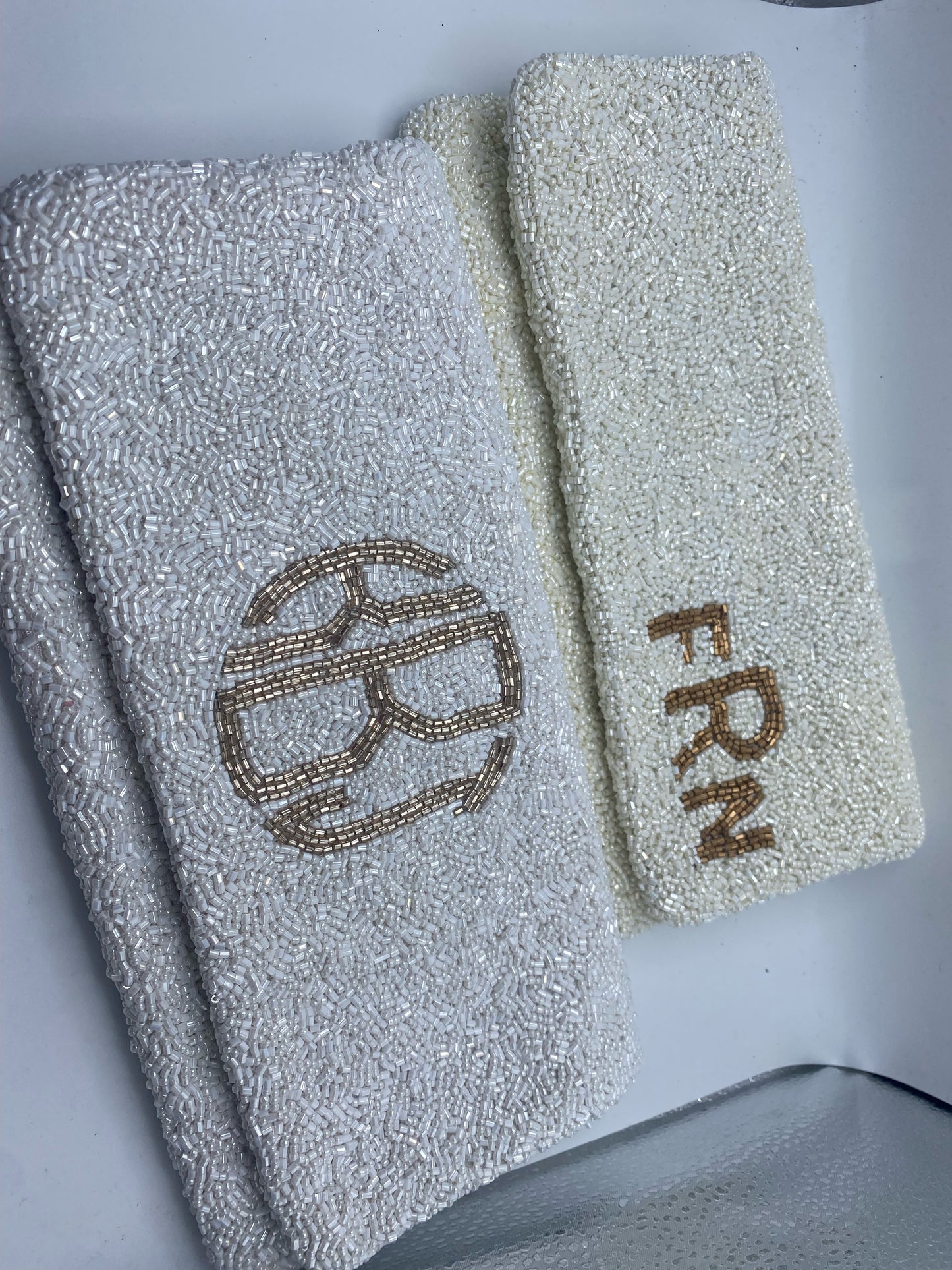 Beaded Foldover Clutch