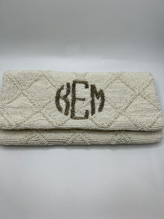 Beaded Fold over Crisscross